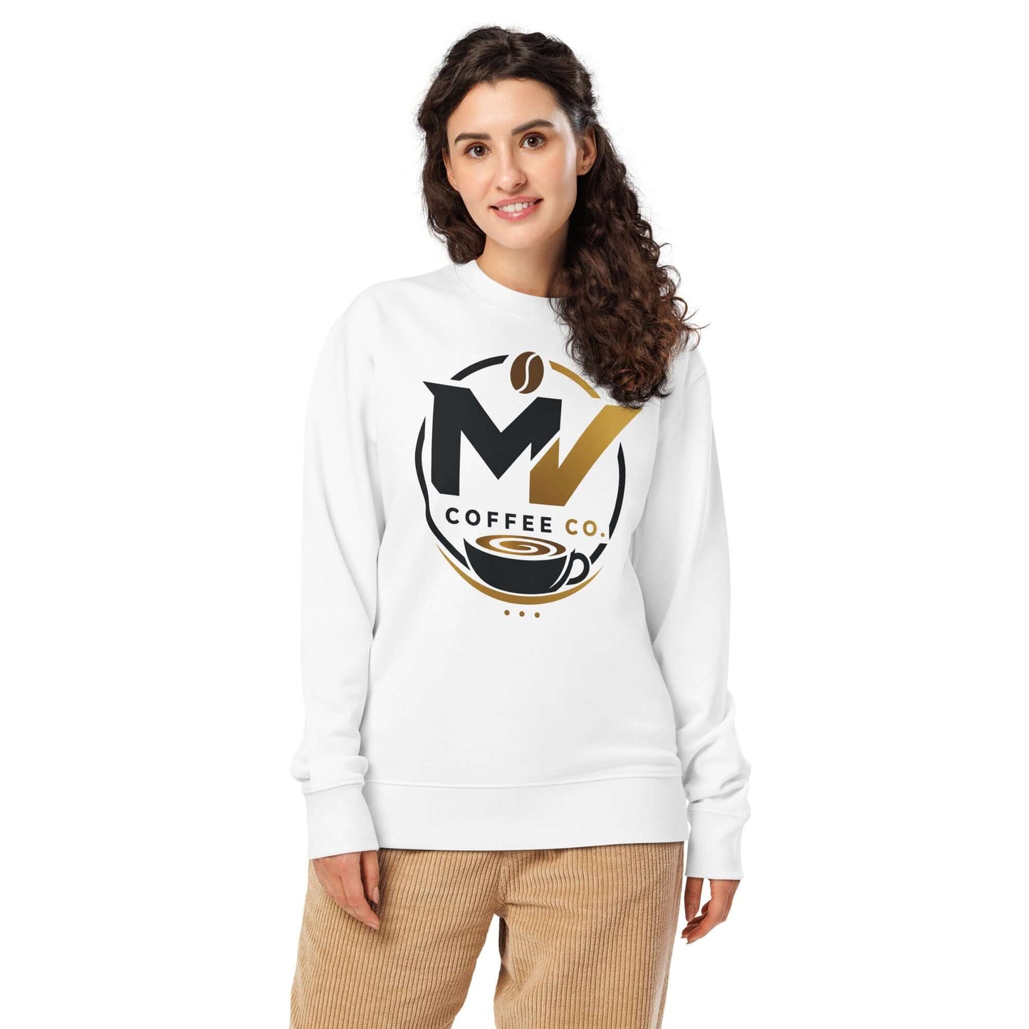 Premium Unisex Organic Sweatshirt Product mockup